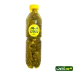 خیارشور مخصوص شهر زیتون بطری 1.5 لیتری