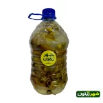 خیارشور مخصوص شهر زیتون بطری 3.5 لیتری